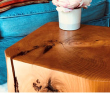 Load image into Gallery viewer, Extra Large Cube Reclaimed Solid Wood Coffee Table