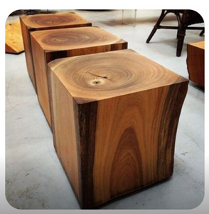 Cube Reclaimed Solid Coffee/Side Table